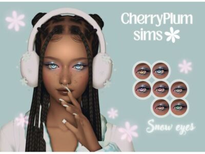 Snow Eyes by CherryPlumSims Sims 4 CC