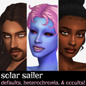 Solar Sailer Eyes – Expansion! Sims 4 CC