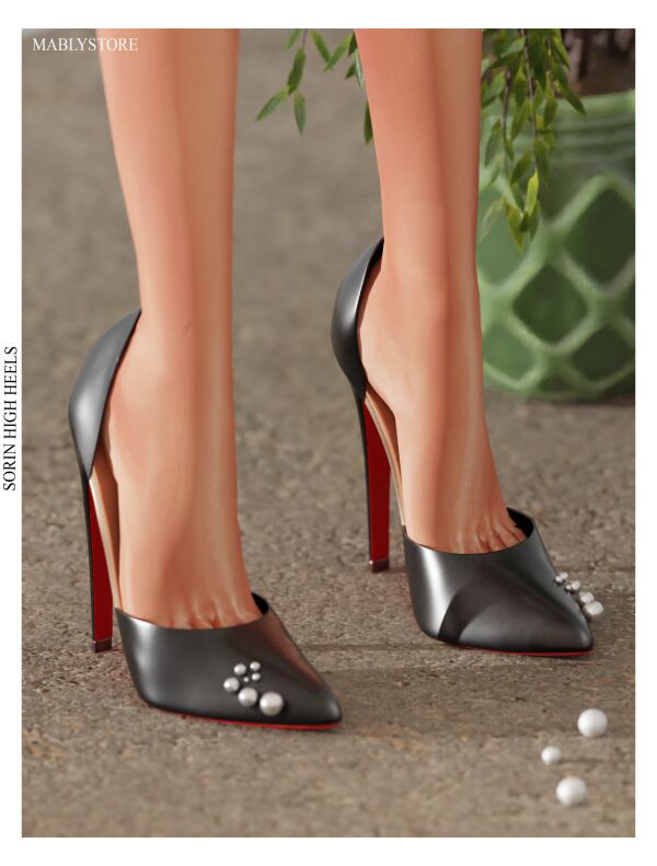 Sorin High Heels by Mably Store Sims 4 CC