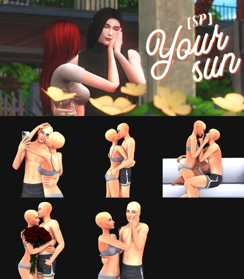 Capture the Perfect Pose with [SP]Your SUN! Sims 4 CC