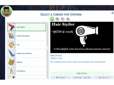25 One-Level Careers for Your Sims Sims 4 CC