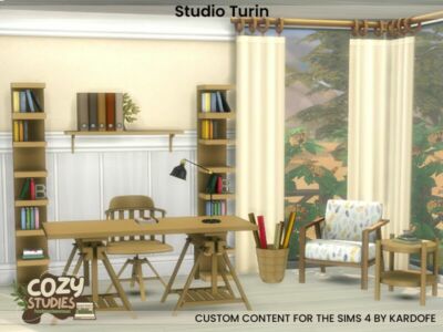 Studio Turin By Kardofe Sims 4 CC