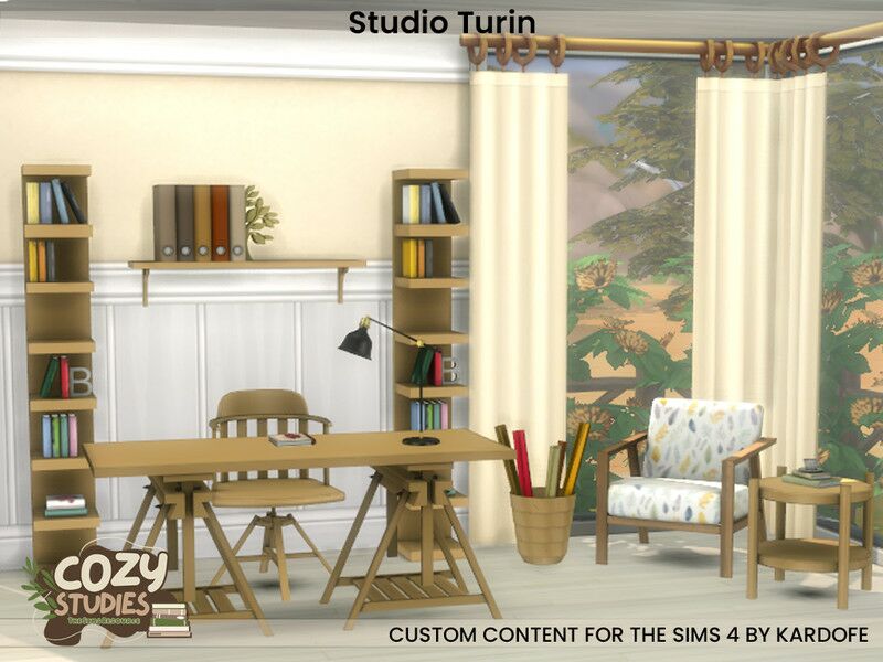 Studio Turin By Kardofe Sims 4 CC