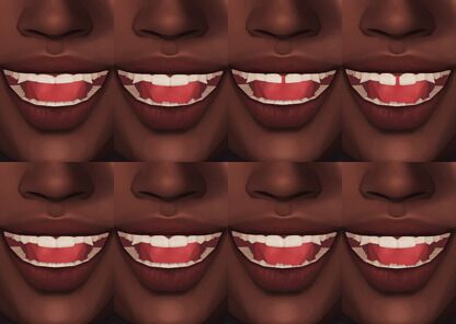 sims 4 cc teeths yaeba 01 by wightspider07 3