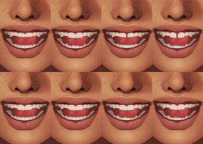 sims 4 cc teeths yaeba 01 by wightspider07 4