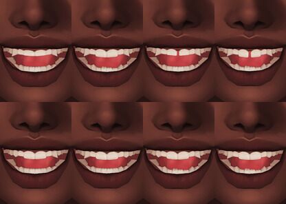 sims 4 cc teeths yaeba 01 by wightspider07 5