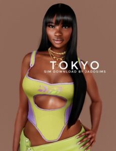 Download Tokyo Sim for Free! Sims 4 CC