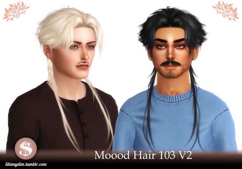 sims 4 cc ts4 moood hair 103 v1 v2 2