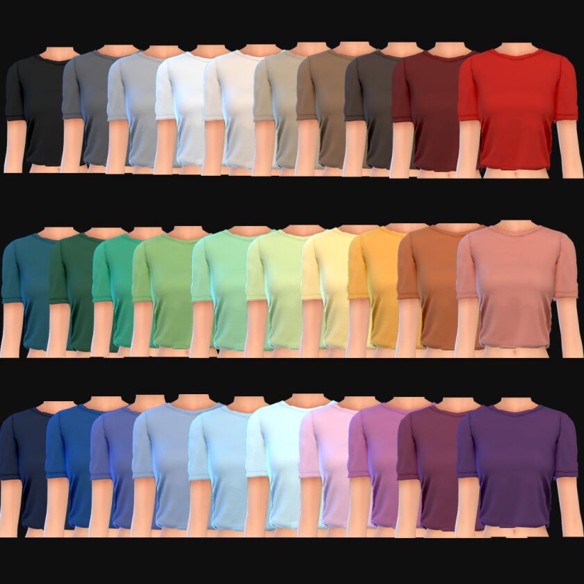 sims 4 cc tucked in female t shirt 2