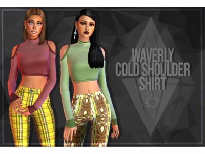 Waverly Top – Stylish Women’s Wear Sims 4 CC