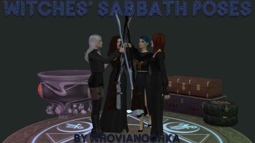 sims 4 cc witches sabbath poses poses 2