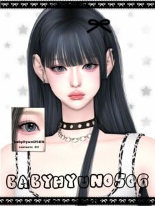 Babyhyun0506 Colorful Contacts Sims 4 CC