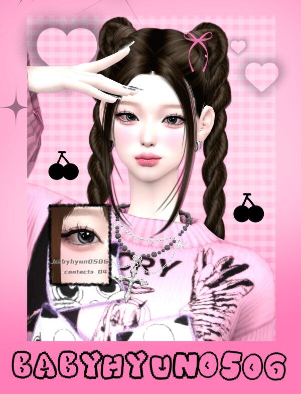 Stunning Contacts Collection by Babyhyun0506 Sims 4 CC