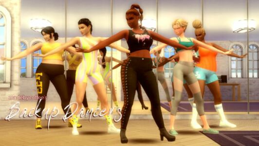 Exciting Backup Dancers for Your Sims Sims 4 CC