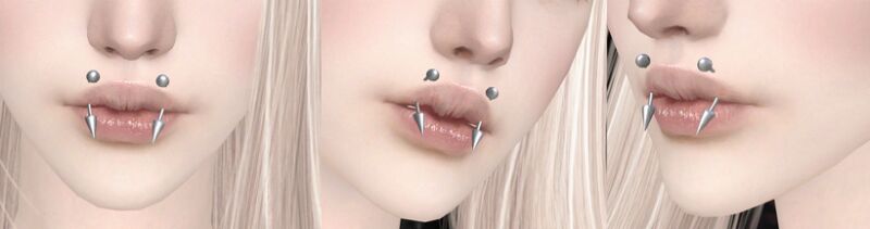 sims 4 cc 317wounds angel fangs 2