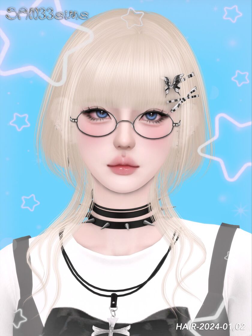 sims 4 cc 333hair 2024 01 02 2