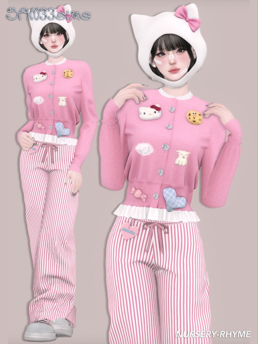 sims 4 cc 333nursery rhyme 3