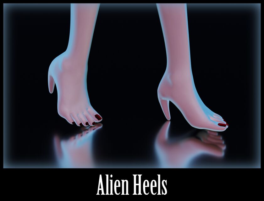 Alien Heels Sims 4 CC