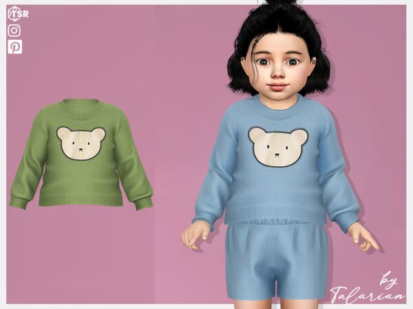 Adeline Sweatshirt By Talarian Sims 4 CC