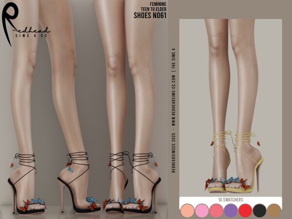 AF Shoes N061 Sims 4 CC