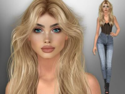 Alessandra Selby by Divaka45 Sims 4 CC