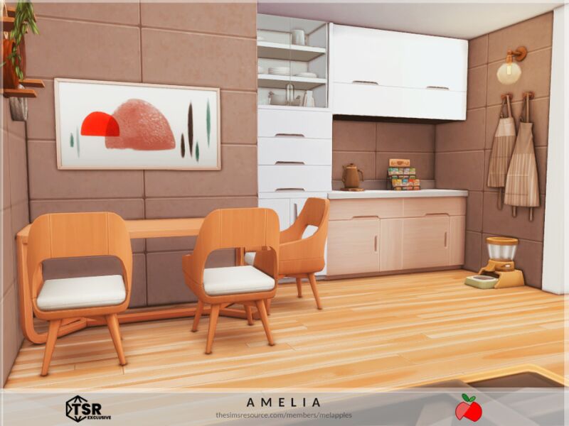 sims 4 cc amelia no cc by melapples 2