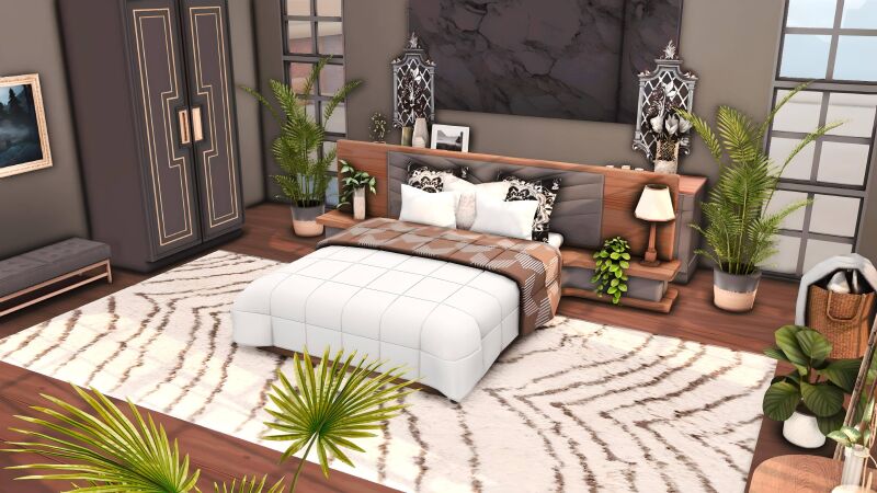 sims 4 cc amnira bedroom by miwisimsie 2