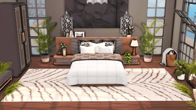 sims 4 cc amnira bedroom by miwisimsie 3