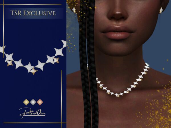 Stunning Andromeda Necklace Sims 4 CC