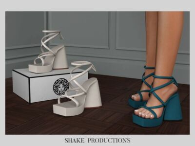 Stylish Anita High Heels for Sims Sims 4 CC