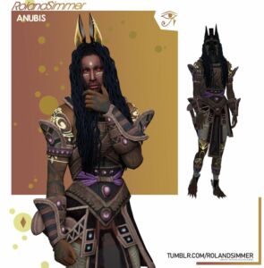 Anubis Sims 4 CC