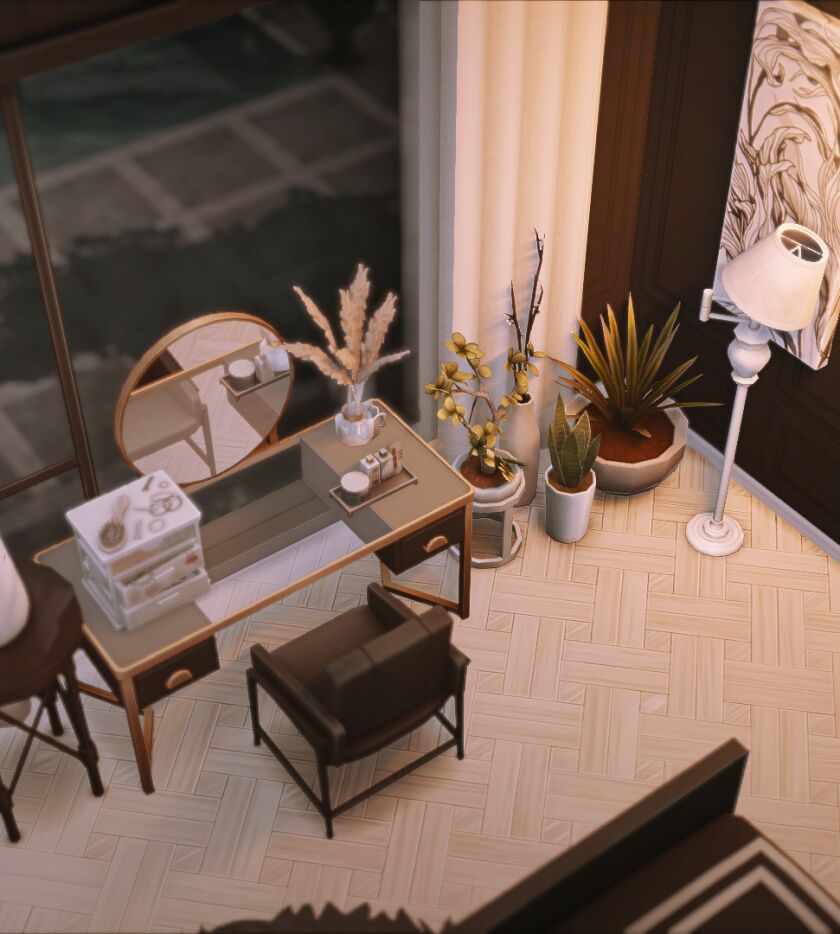 sims 4 cc apartments cafes gym yoga room nocc 17