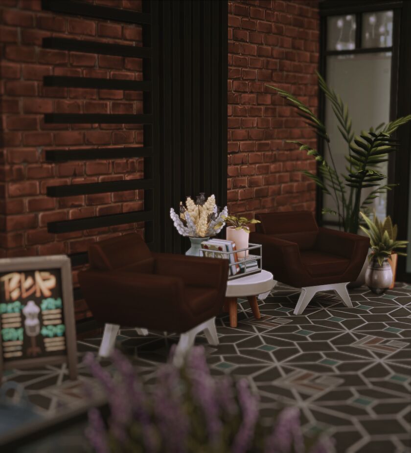 sims 4 cc apartments cafes gym yoga room nocc 22