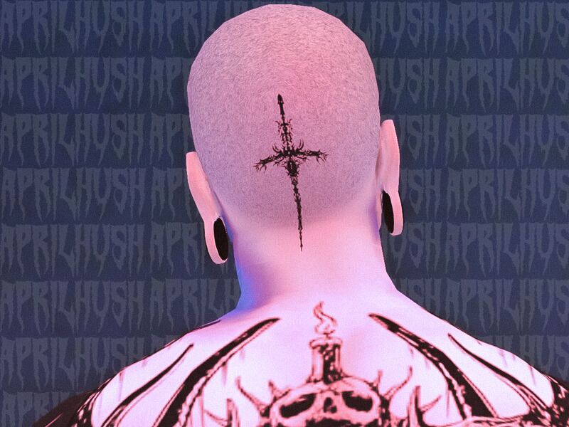 sims 4 cc aprilhush kinda scary full body tatts 8 8