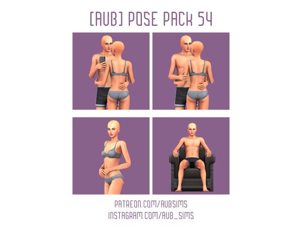 sims 4 cc aub posepack 71 5