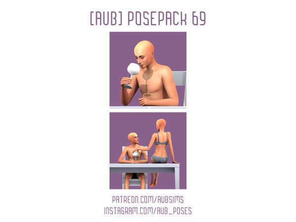 sims 4 cc aub posepack 72 2