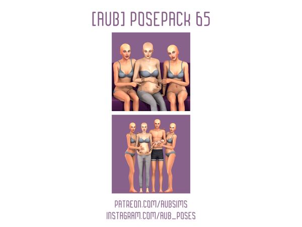 sims 4 cc aub posepack 74 2