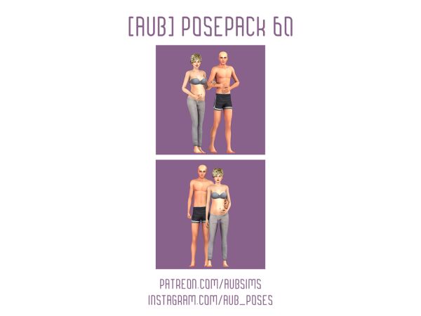 sims 4 cc aub posepack 74 5