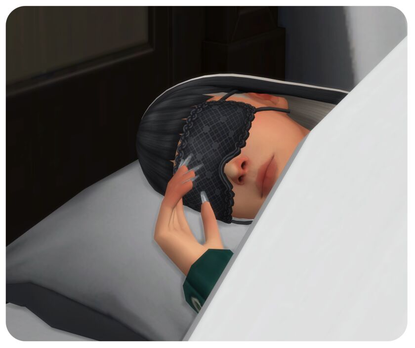 sims 4 cc automatic sleep mask 2