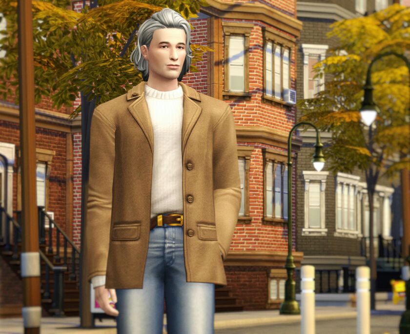 Autumn City III – Stylish Full-Body Outfits Sims 4 CC