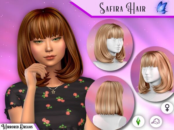 sims 4 cc barbara hair 8