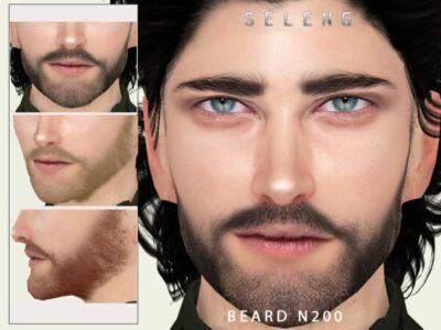 Beard N200 by Seleng Sims 4 CC