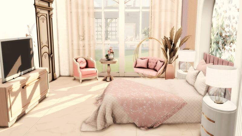 sims 4 cc beatrice bedroom by miwisimsie 2