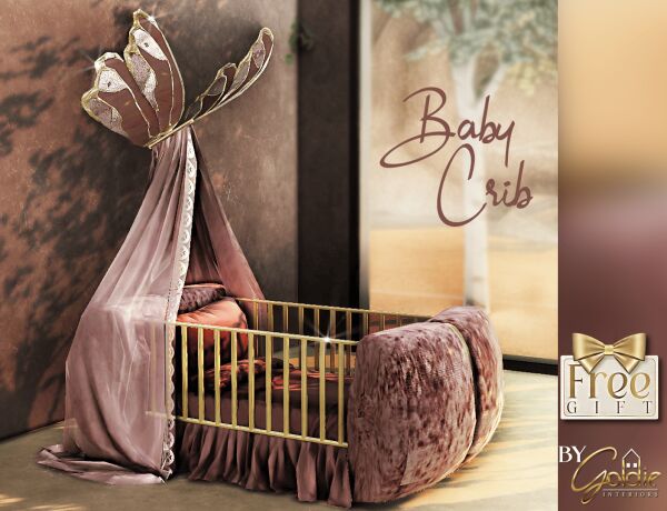 Beautifly – Baby Crib Sims 4 CC