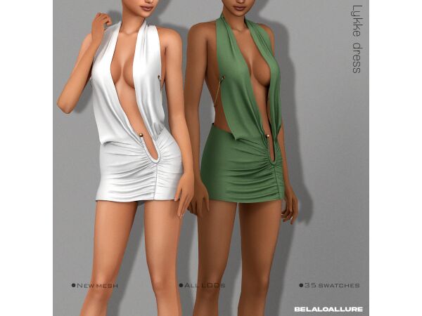 sims 4 cc belaloallure chezile top and shorts after hours cc collection 4