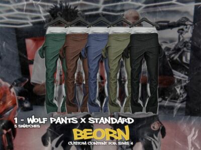 Beorn – Wolf Pants Sims 4 CC