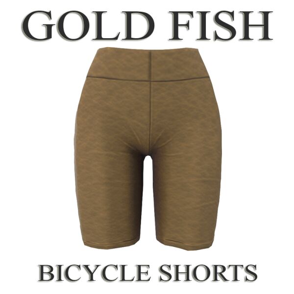 Bicycle Shorts by Goldfishsims Sims 4 CC