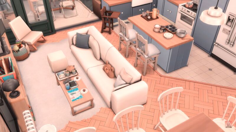 sims 4 cc big family apartment 2 0 by kellyhartx 3