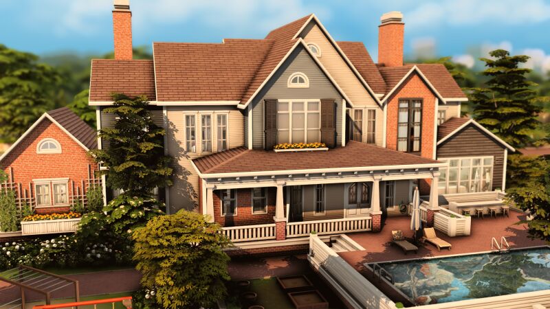 sims 4 cc big family house v by plumbobkingdom 5