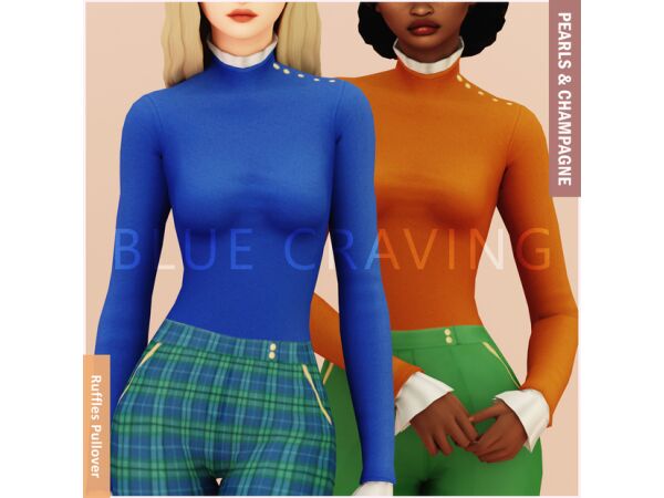 sims 4 cc blue craving bomber 14